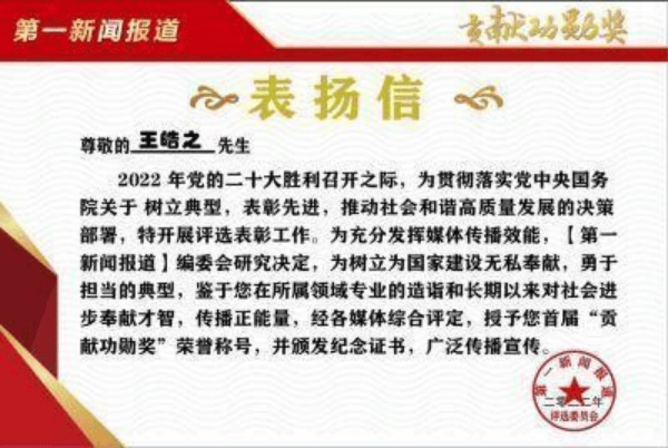 央视新闻报道中国著名大国医师——王皓之